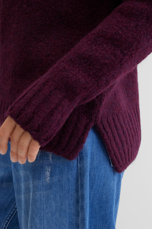 Свитер с добавлением шерсти альпаки