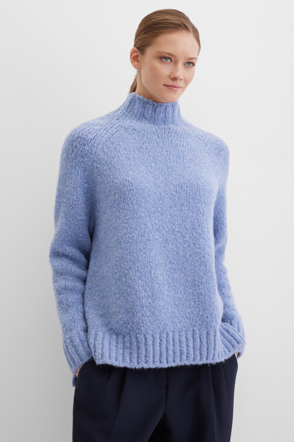 Свитер с шерстью альпаки