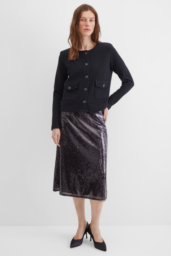 Жакет с карманами