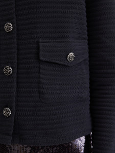 Жакет с карманами