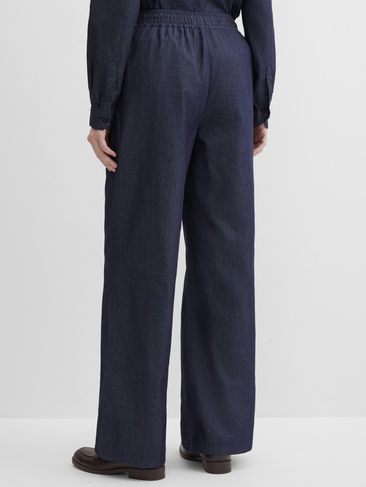 Брюки широкие