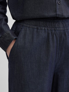 Брюки широкие