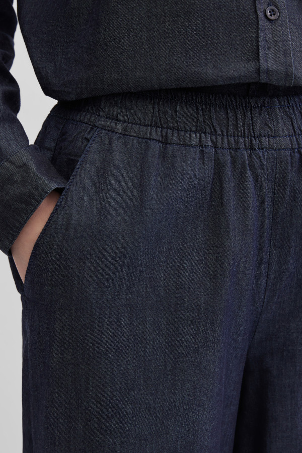 Брюки широкие