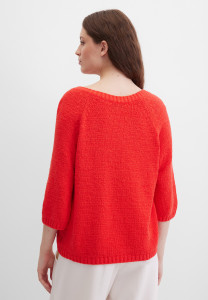 Пуловер из смесового хлопка