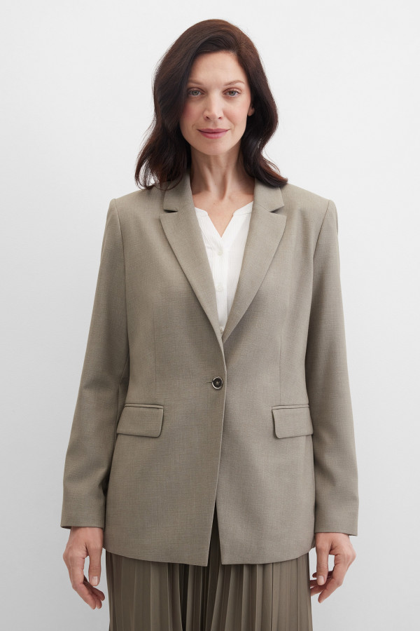 Жакет однобортный