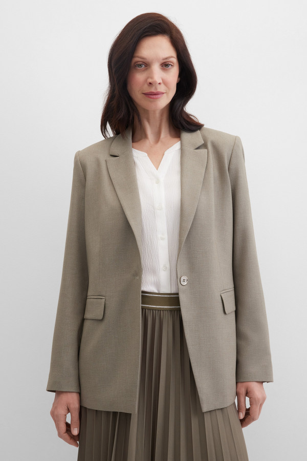 Жакет однобортный