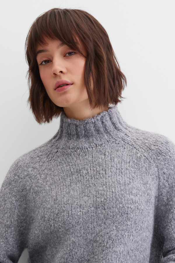 Свитер с добавлением шерсти альпаки