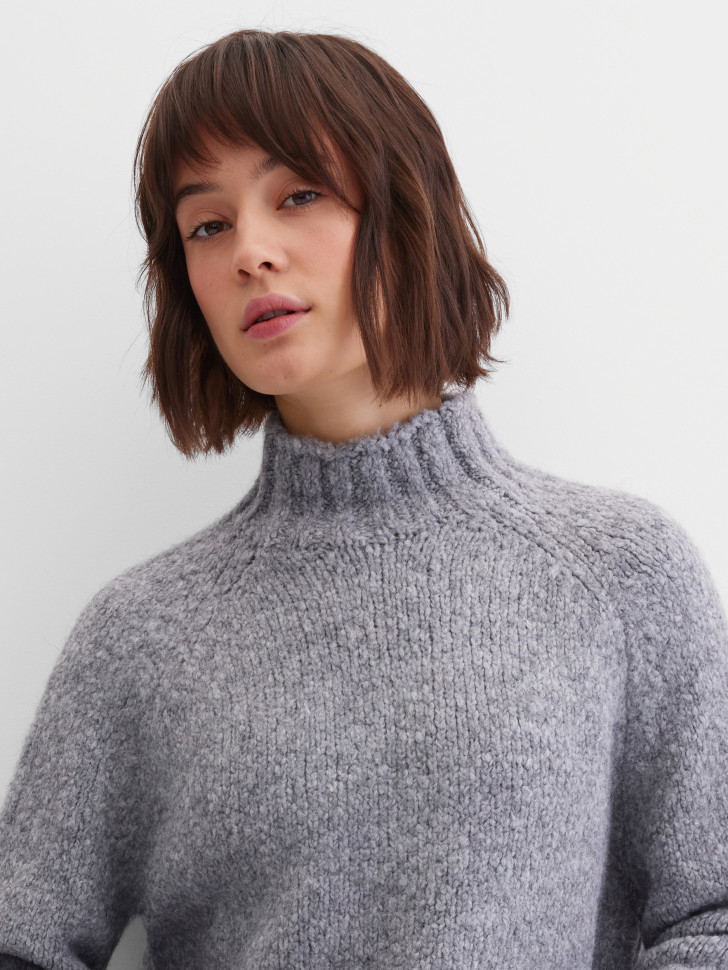 Свитер с добавлением шерсти альпаки