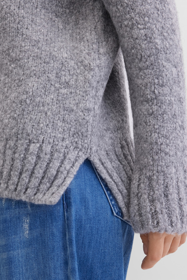 Свитер с добавлением шерсти альпаки