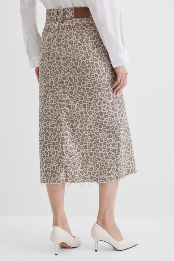 Юбка джинсовая