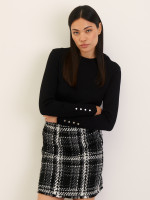 Джемпер с широкими манжетами