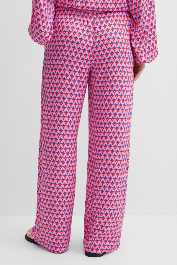 Брюки широкие