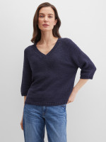 Пуловер из смесового хлопка