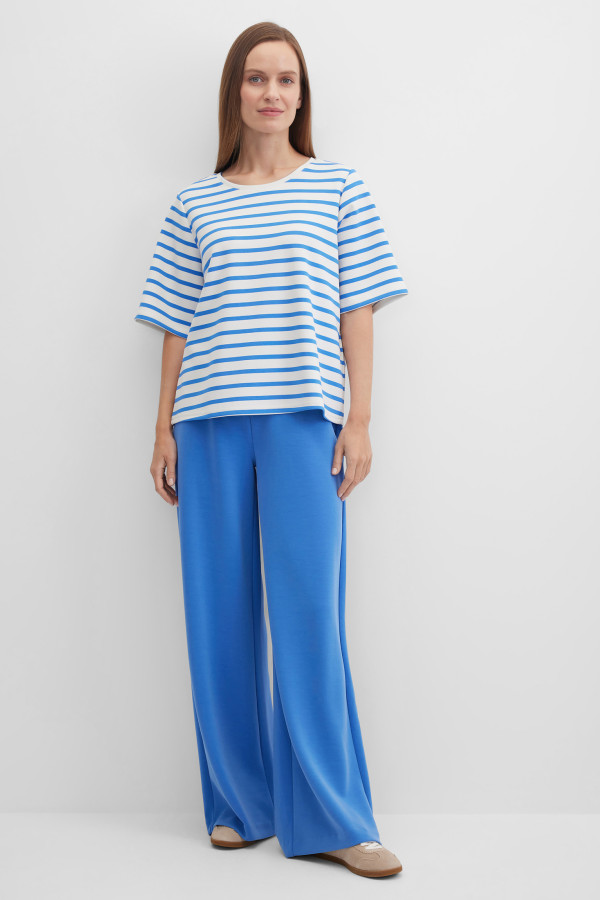 Свитшот-футболка в полоску