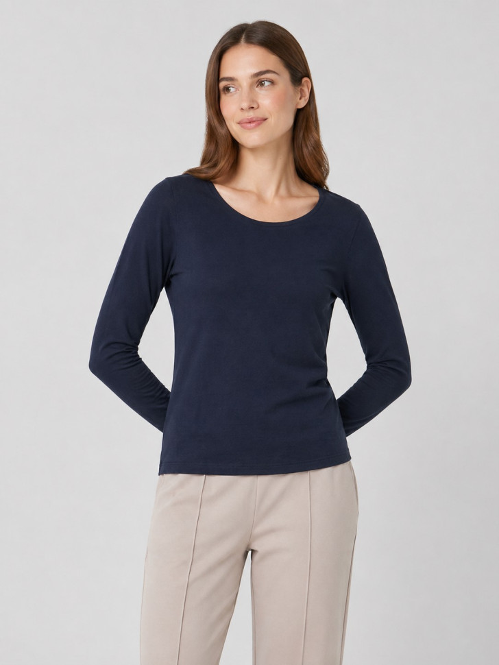 Лонгслив базовый