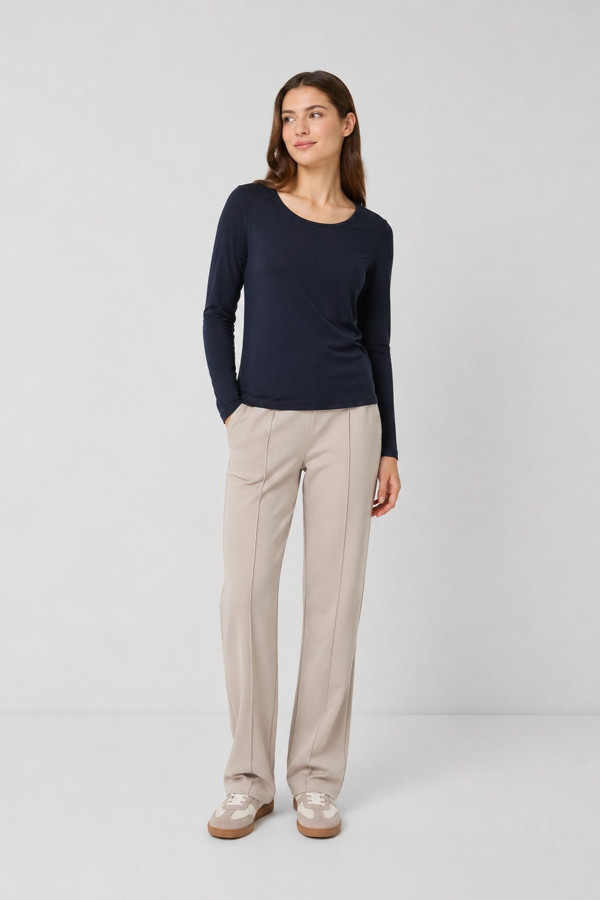 Лонгслив базовый