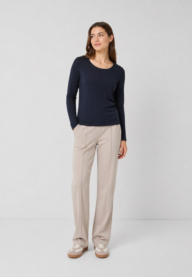 Лонгслив базовый