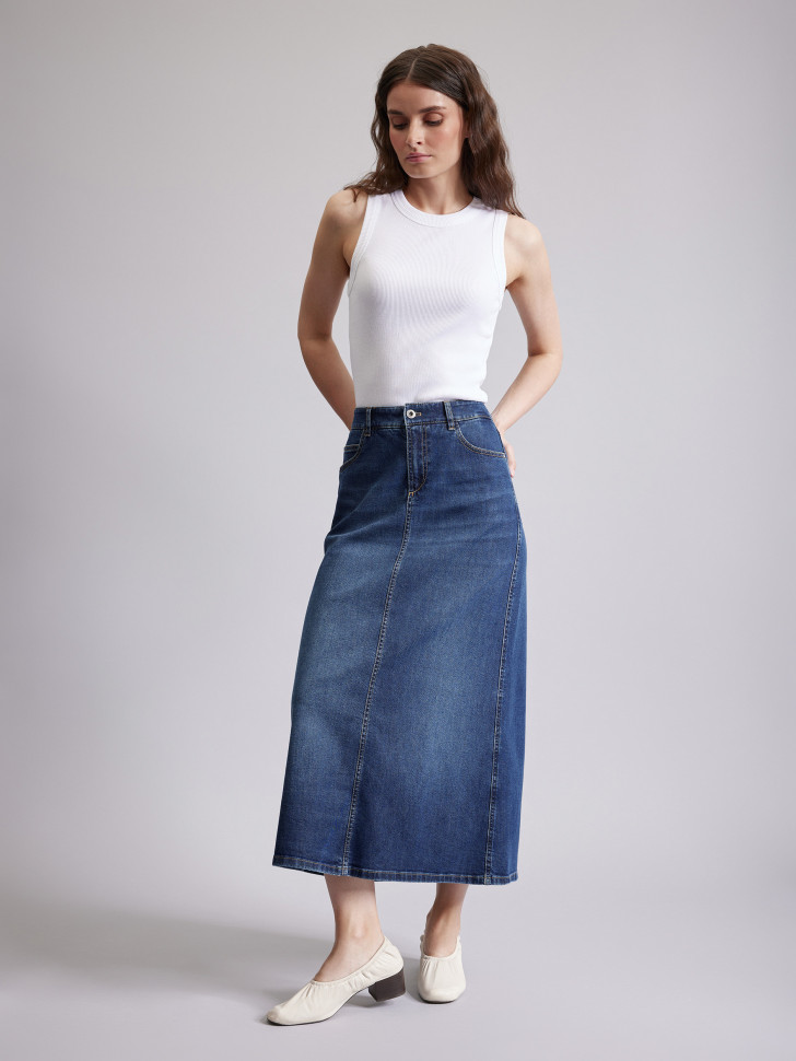 Юбка джинсовая  А-силуэт