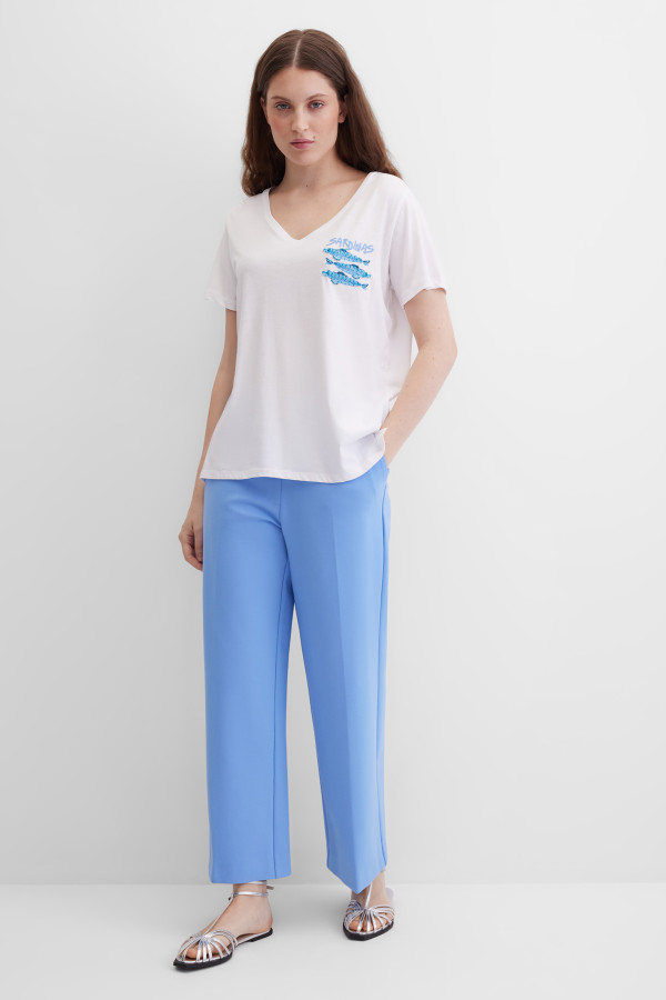 Футболка свободная