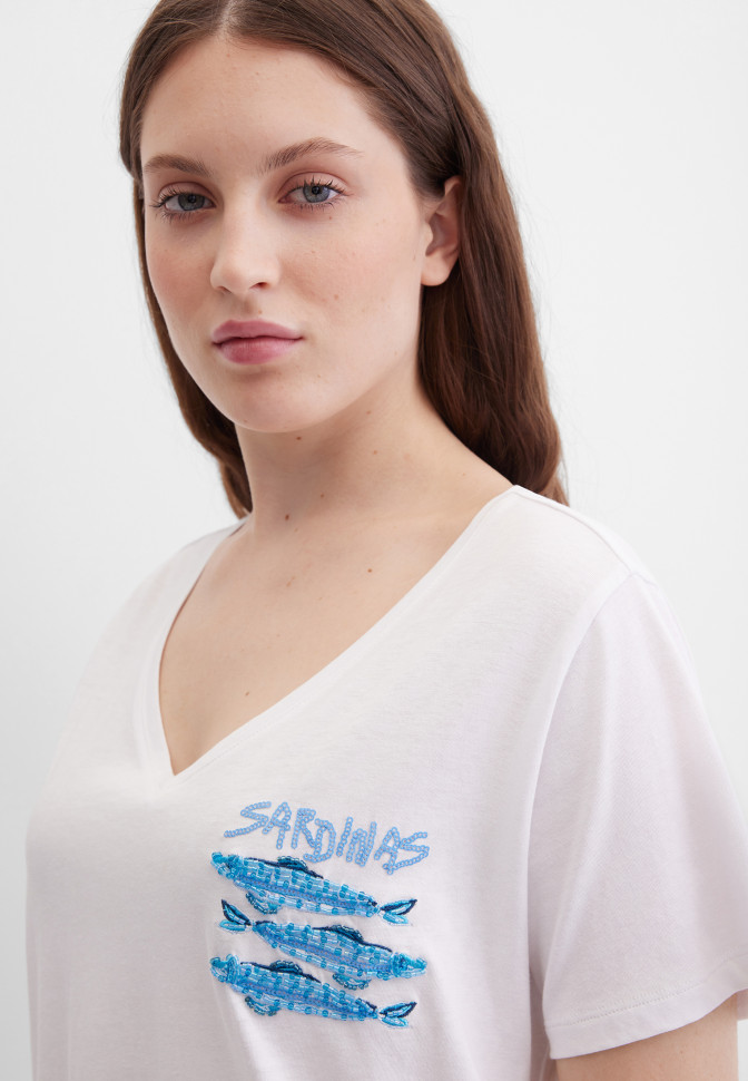 Футболка свободная