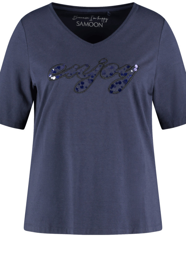 Футболка с пайетками