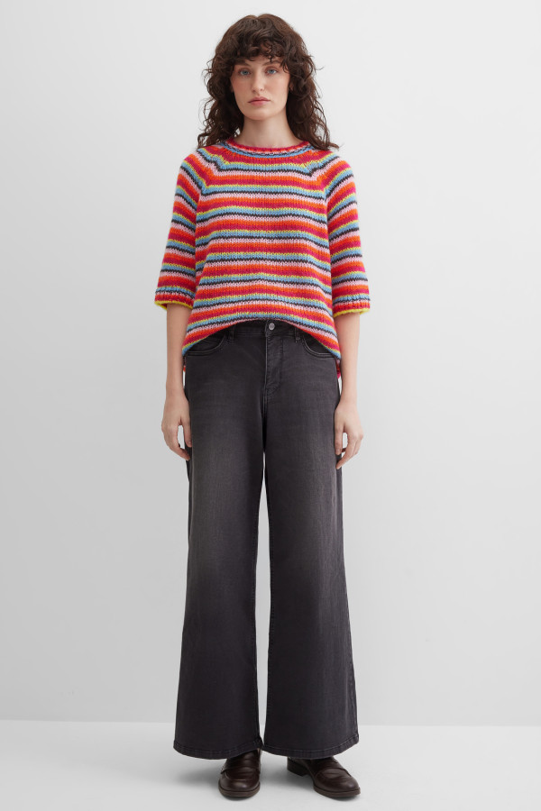 Джинсы широкие