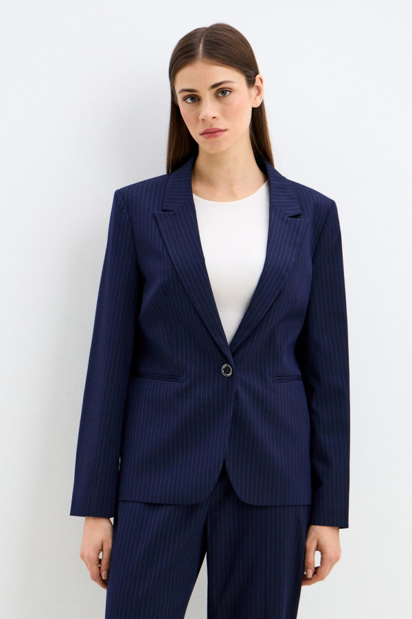 Жакет классический однобортный