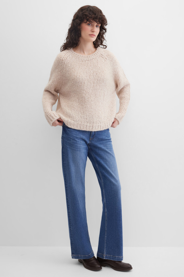 Джемпер прямого кроя