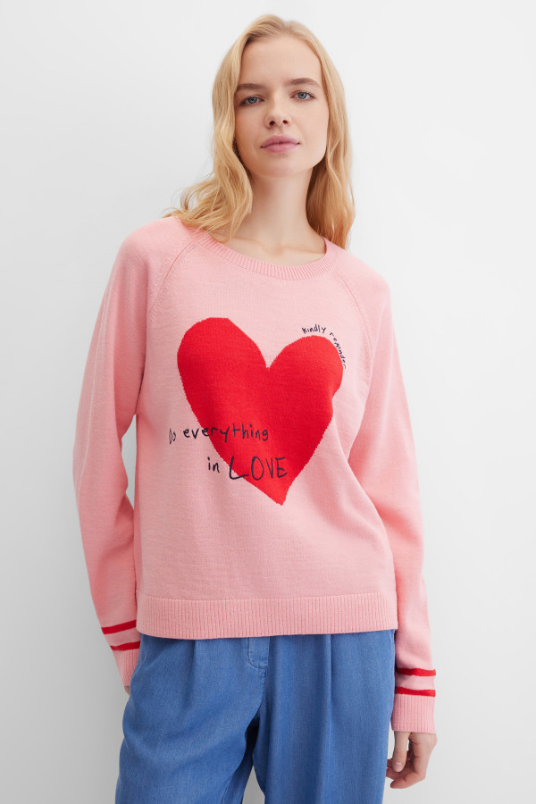 Джемпер свободный