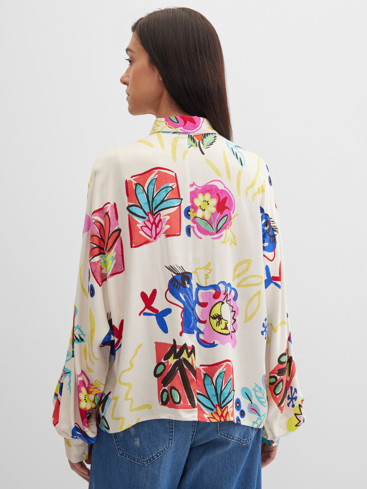 Блузка из вискозы