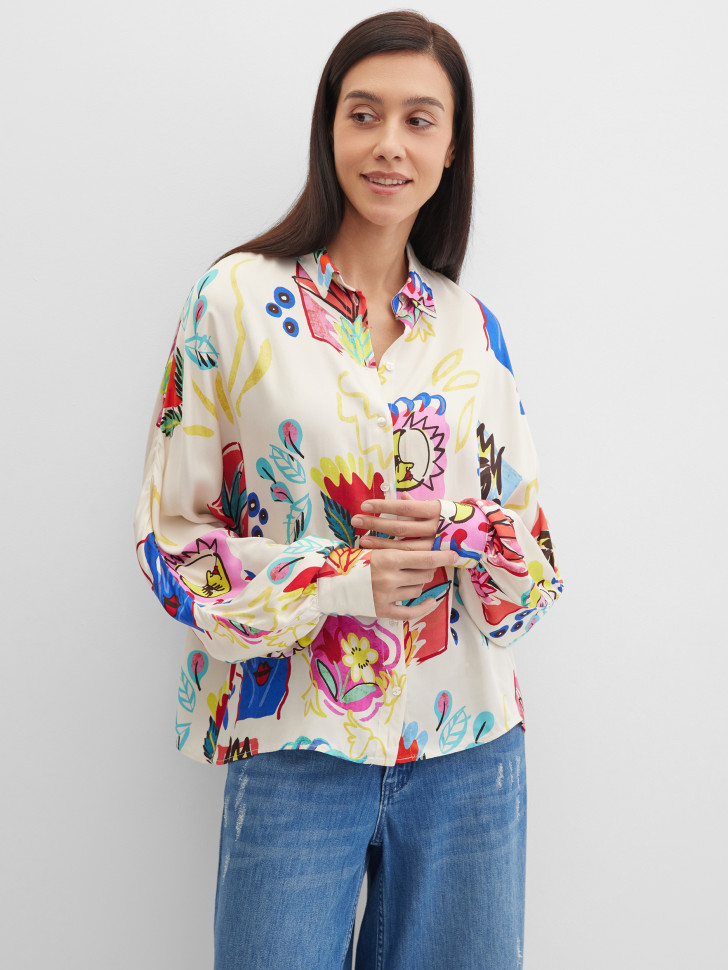 Блузка из вискозы