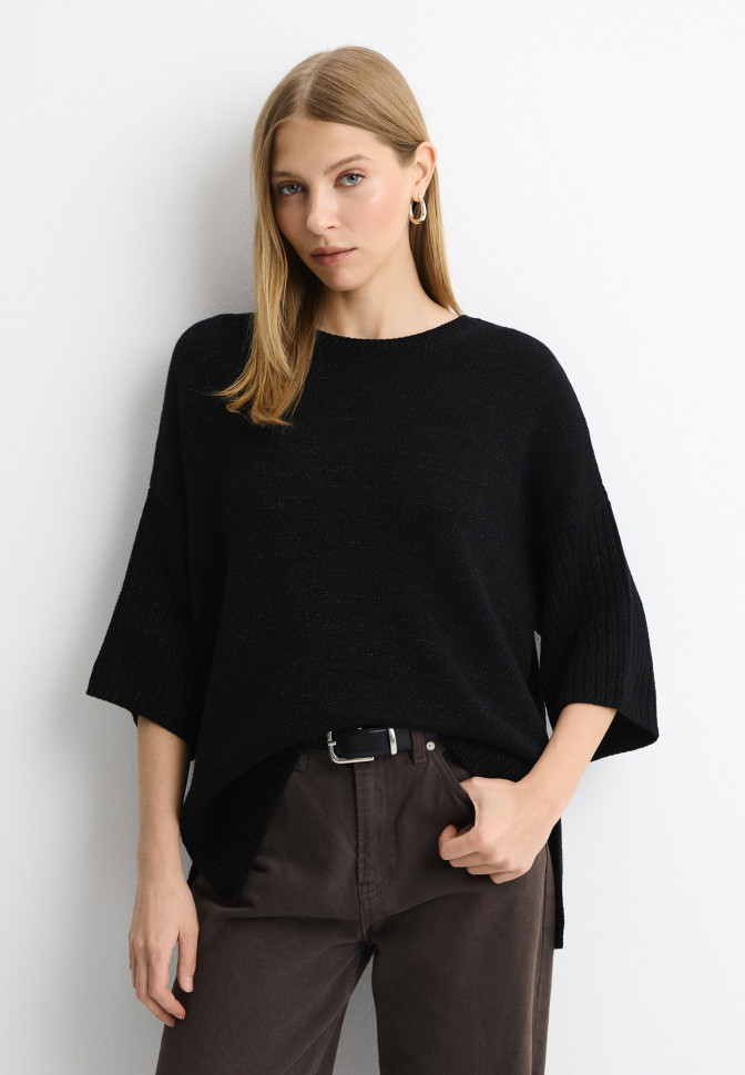 Джемпер с коротким рукавом