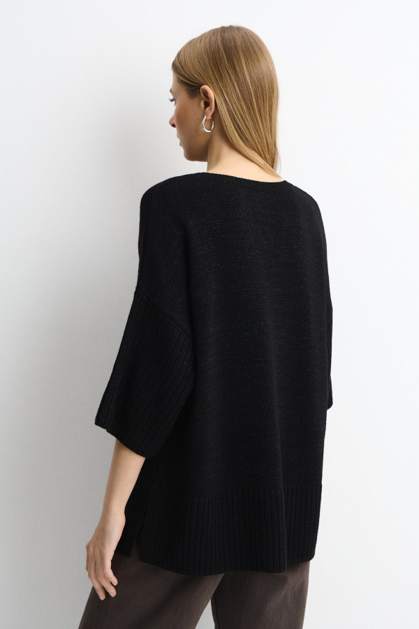 Джемпер с коротким рукавом