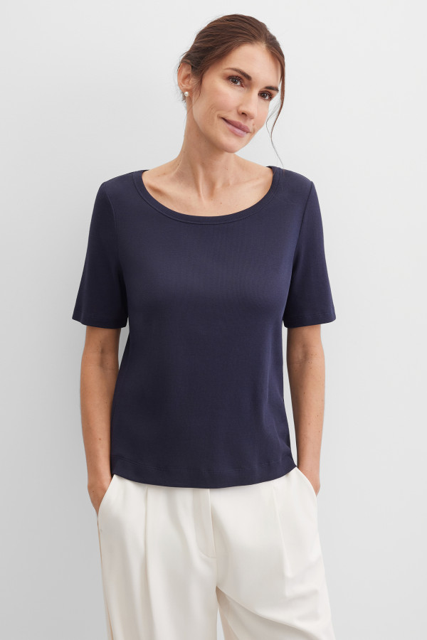 Футболка прямого кроя