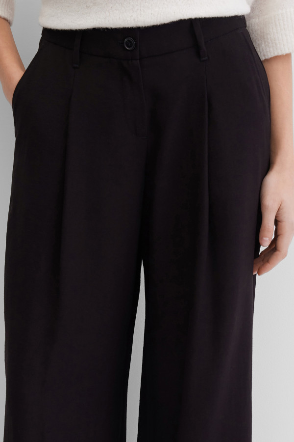 Брюки широкие