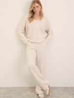 Брюки с прошитыми стрелками