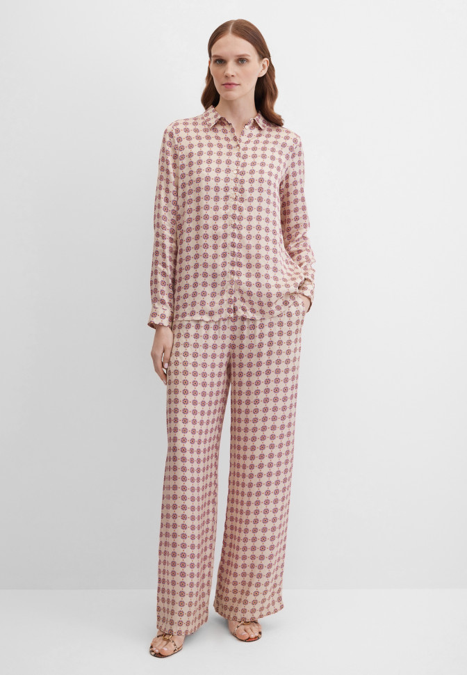 Брюки широкие