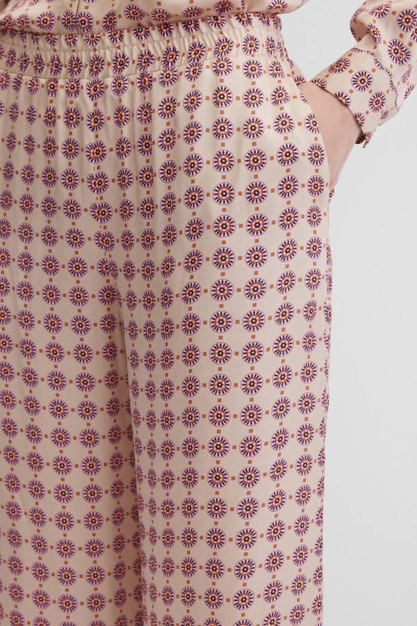 Брюки широкие