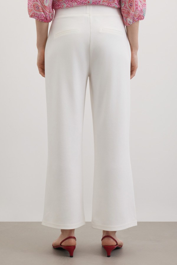 Брюки кюлоты трикотажные