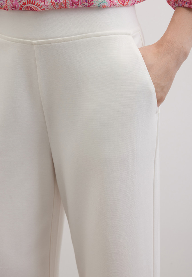 Брюки кюлоты трикотажные