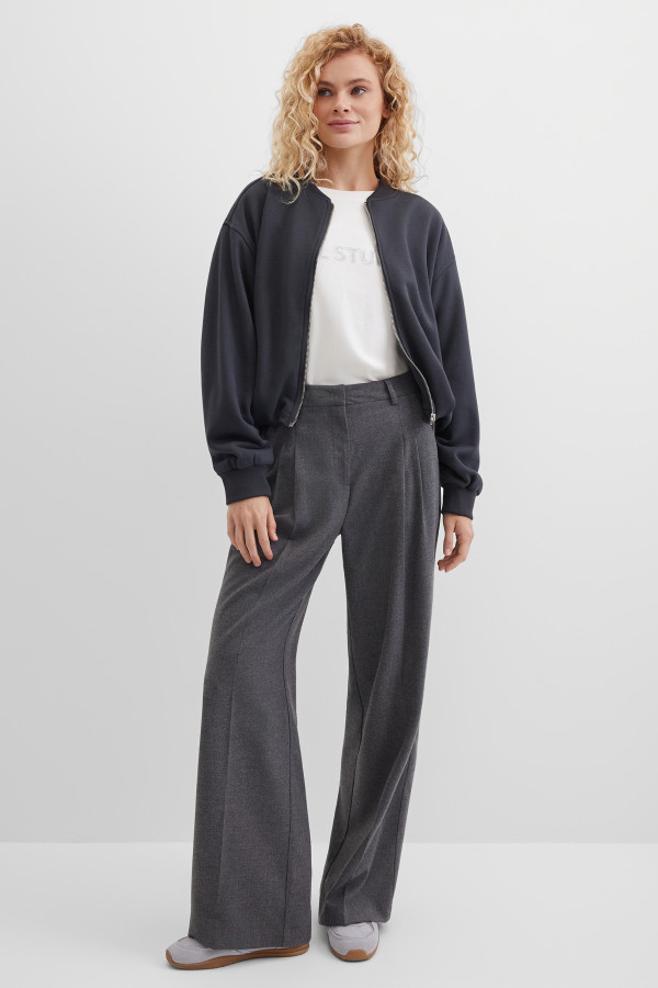 Брюки широкие