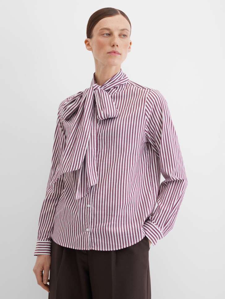 Блузка с длинным рукавом