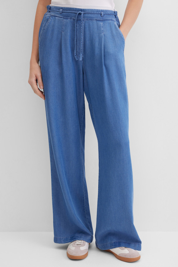 Брюки широкие