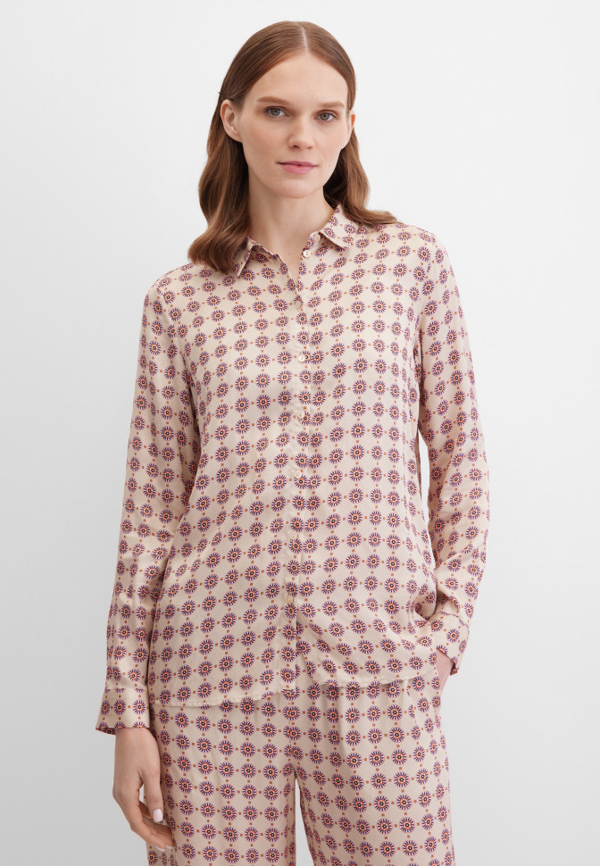 Блузка с длинным рукавом