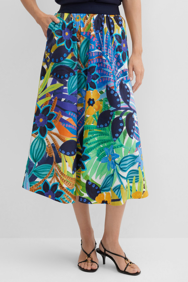 Юбка с принтом