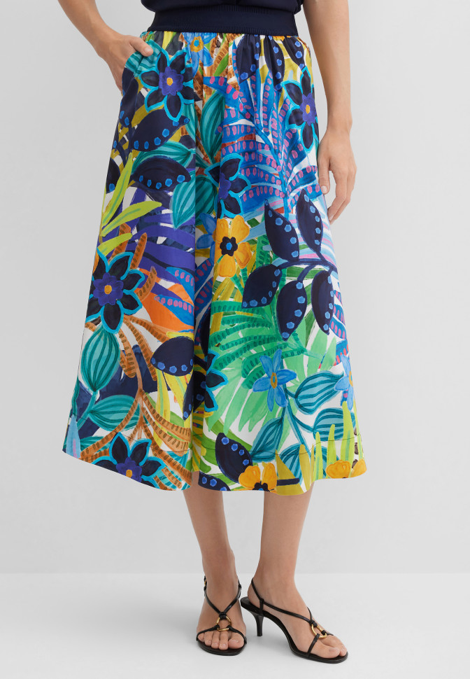 Юбка с принтом