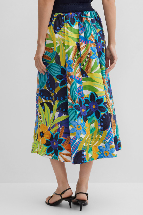 Юбка с принтом