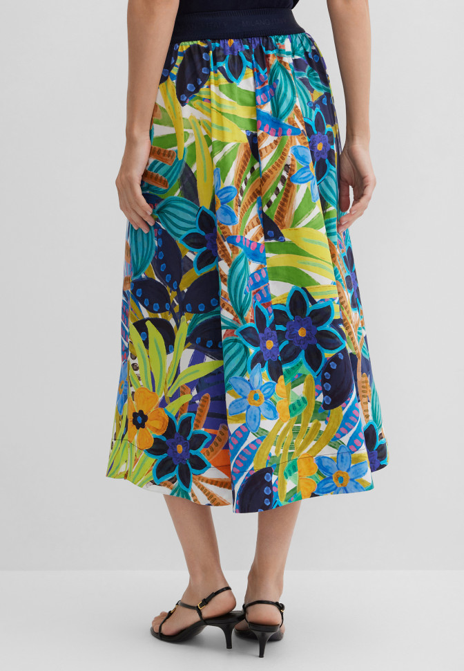 Юбка с принтом