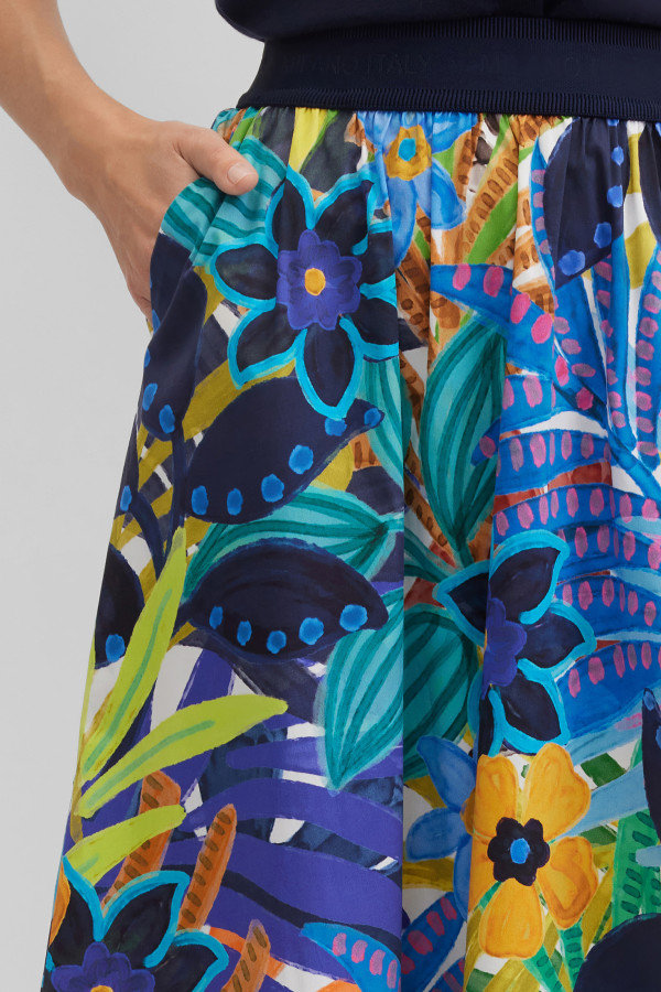 Юбка с принтом