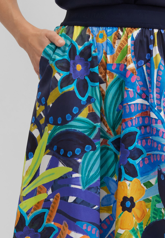 Юбка с принтом